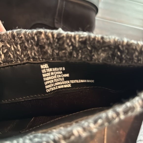 Just Fab Noel black Caviar 7 NIB - Picture 6 of 9